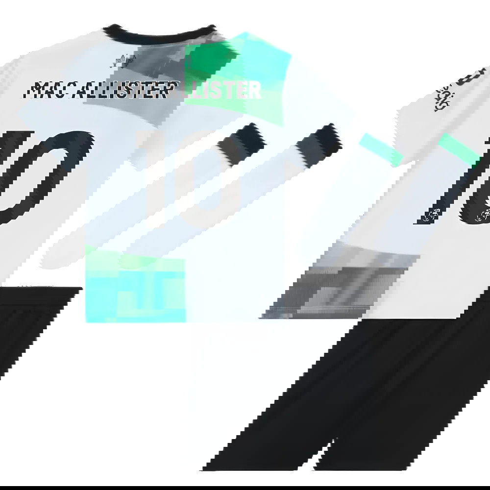 2023-2024 Liverpool Away Infant Baby Kit (Mac Allister 10)