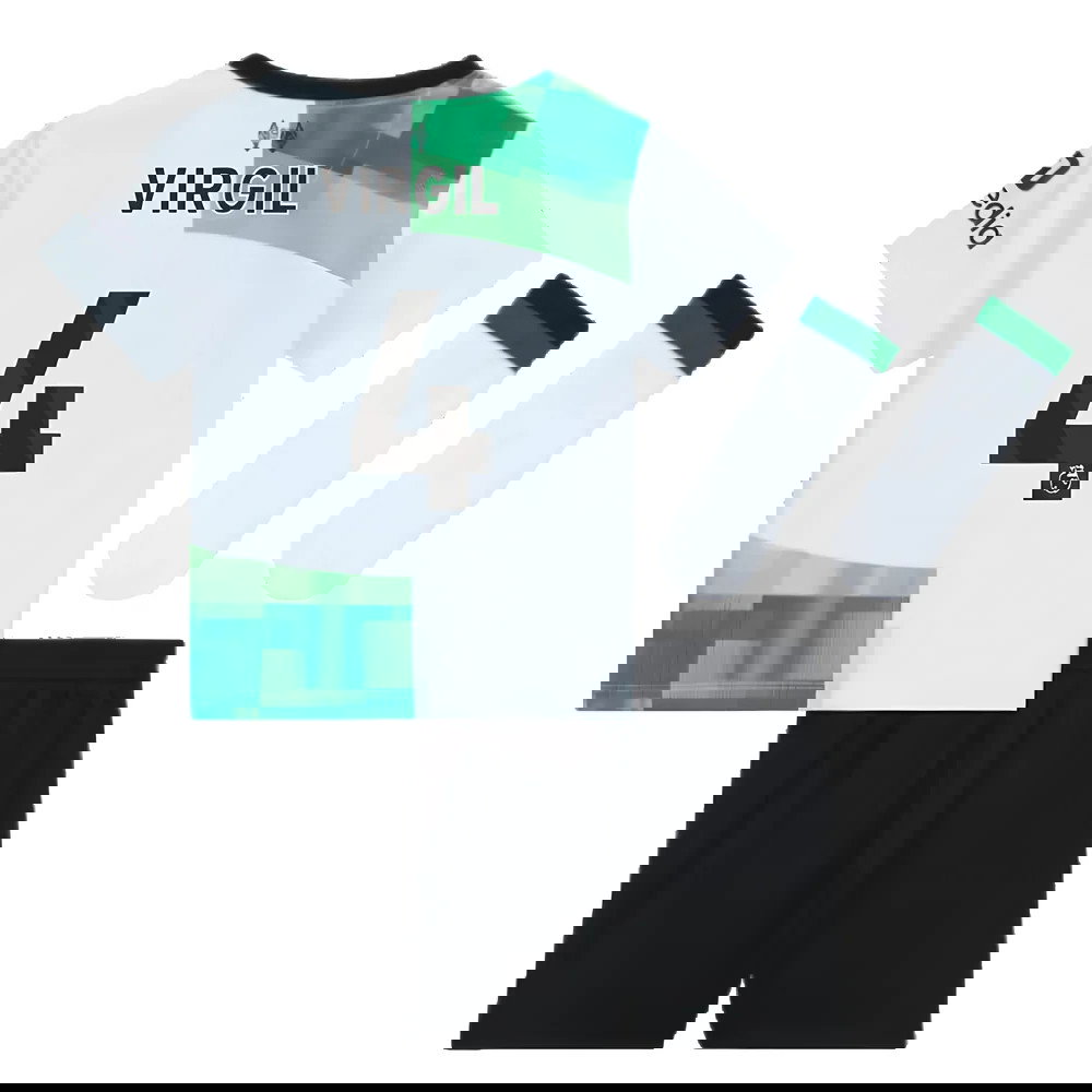 2023-2024 Liverpool Away Infant Baby Kit (Virgil 4)