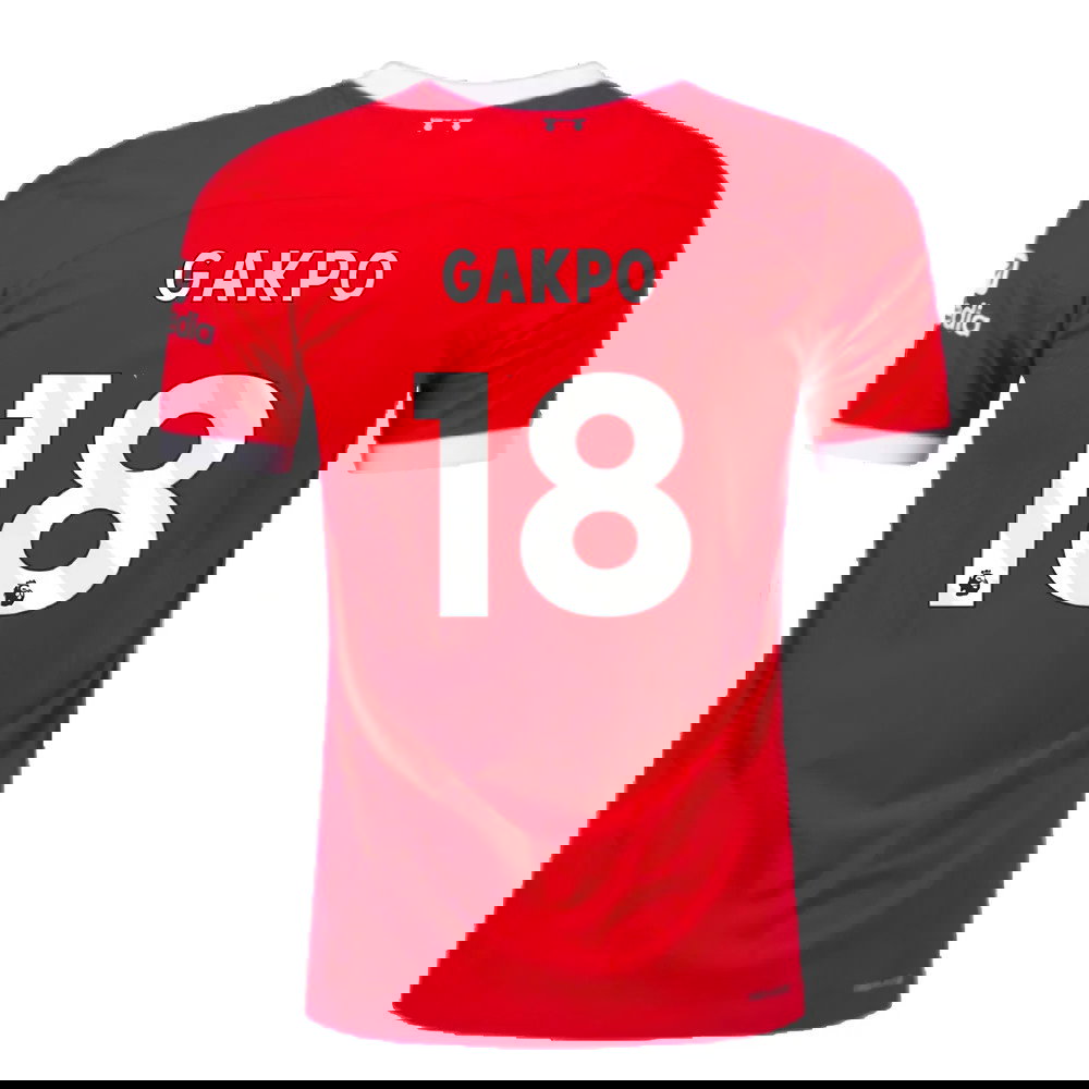 2023-2024 Liverpool Home Dri-Fit ADV Match Shirt (Gakpo 18)