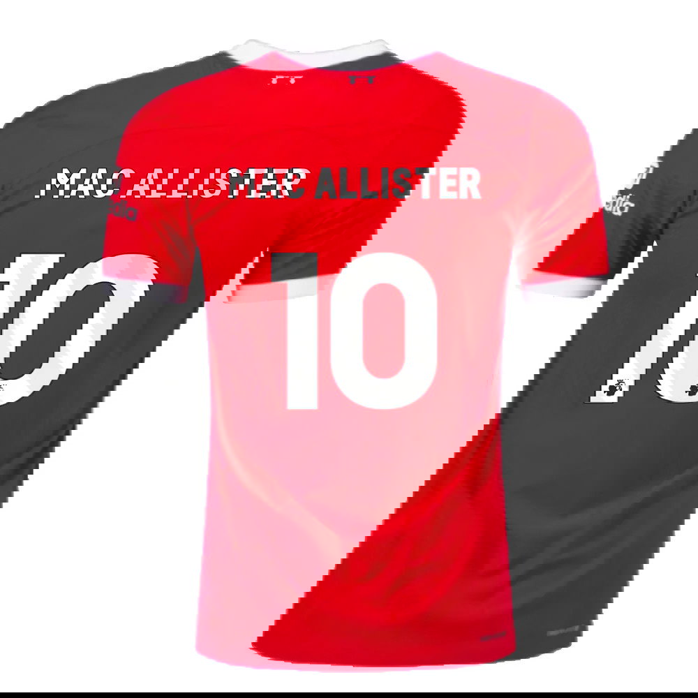2023-2024 Liverpool Home Dri-Fit ADV Match Shirt (Mac Allister 10)