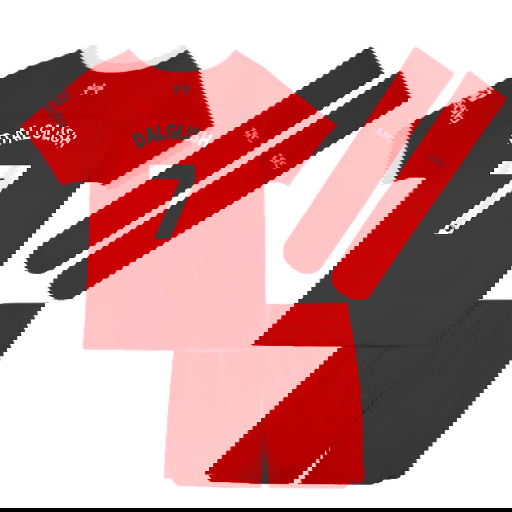 2023-2024 Liverpool Home Little Boys Mini Kit (Dalglish 7)