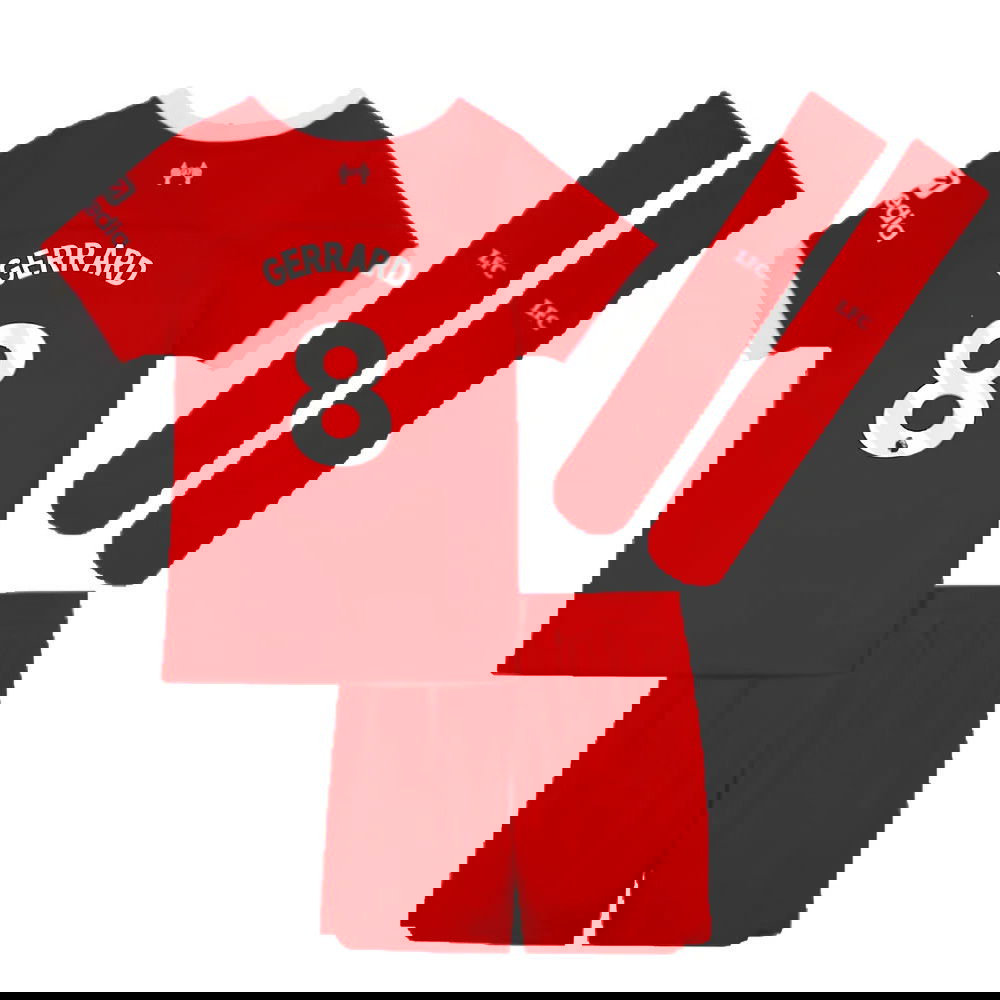 2023-2024 Liverpool Home Little Boys Mini Kit (Gerrard 8)