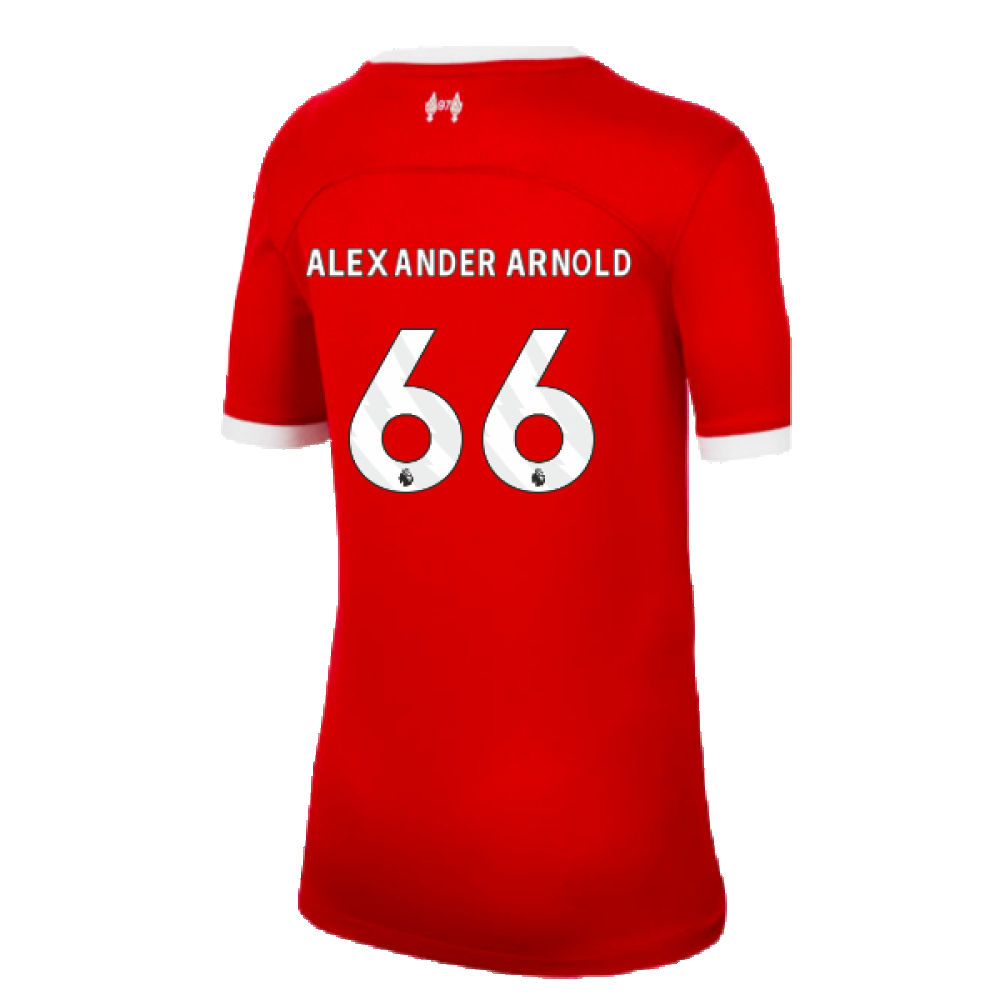 2023-2024 Liverpool Home Shirt (Kids) (Alexander Arnold 66)