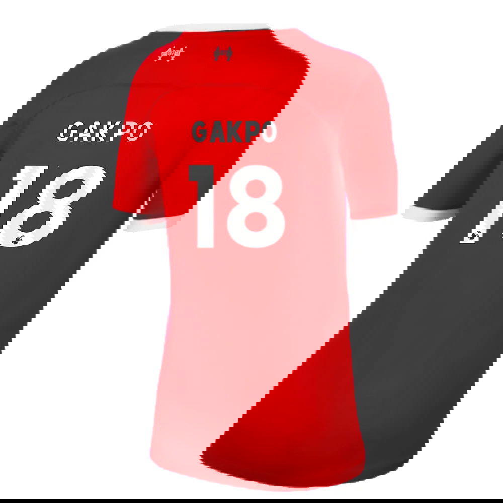 2023-2024 Liverpool Home Shirt (Kids) (Gakpo 18)