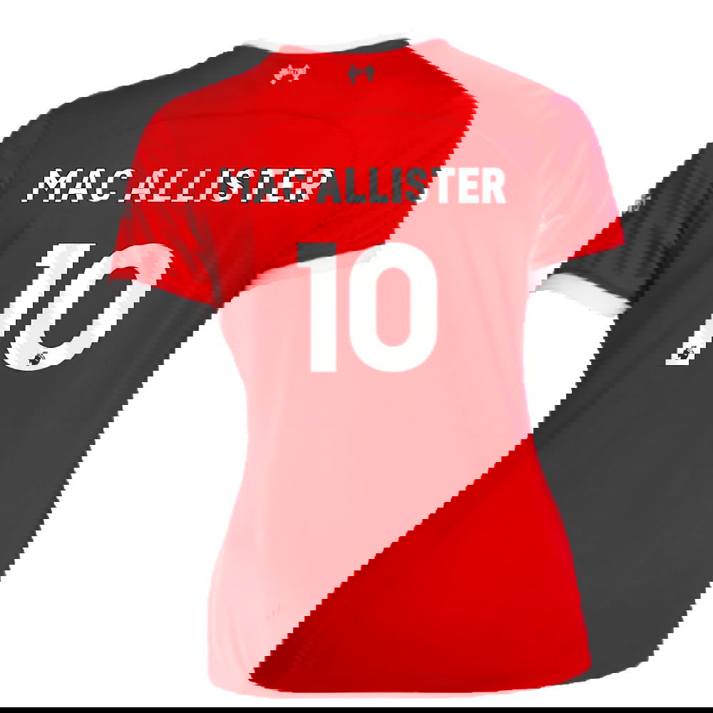 2023-2024 Liverpool Home Shirt (Ladies) (Mac Allister 10)