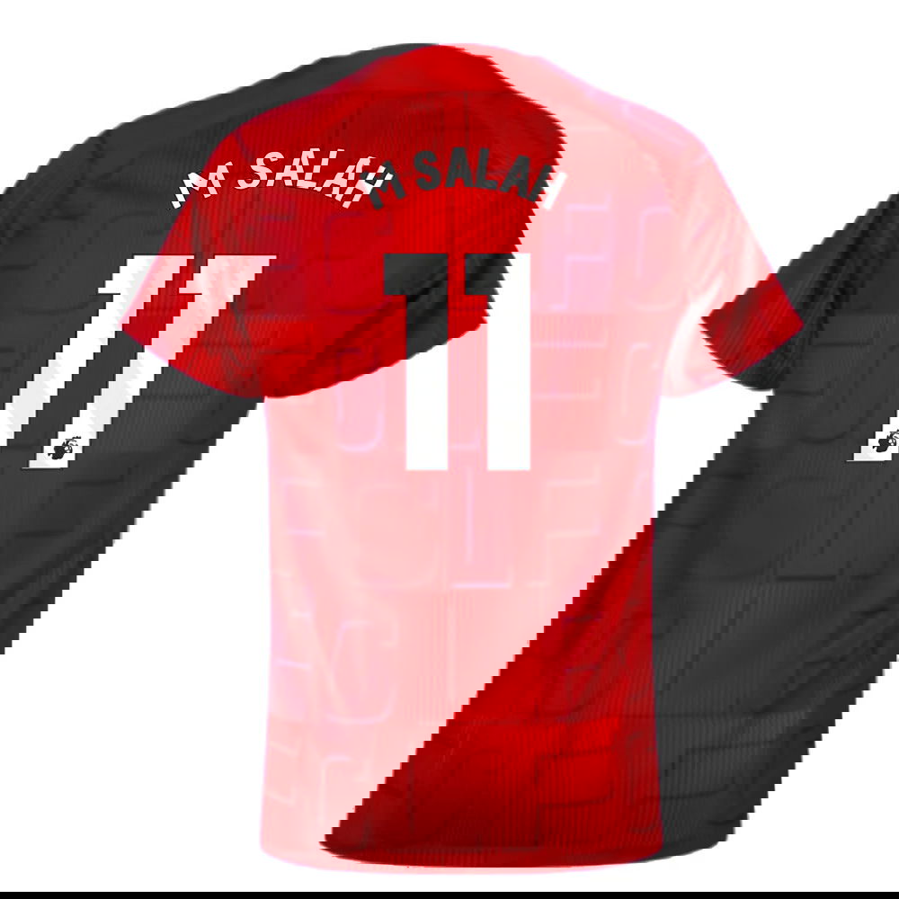 2023-2024 Liverpool Pre-Match Home Shirt (Red) (M Salah 11)