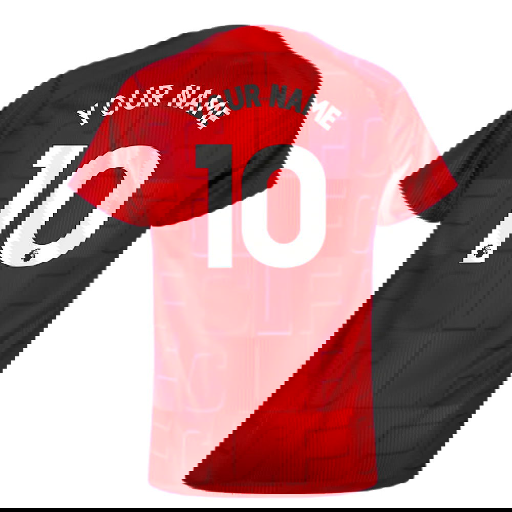 2023-2024 Liverpool Pre-Match Home Shirt (Red) (Your Name)