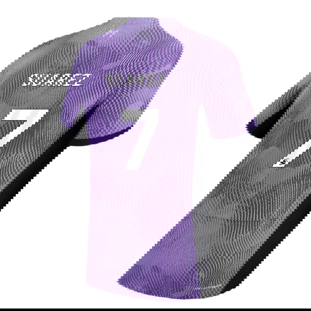 2023-2024 Liverpool Third Authentic Match Shirt (Suarez 7)