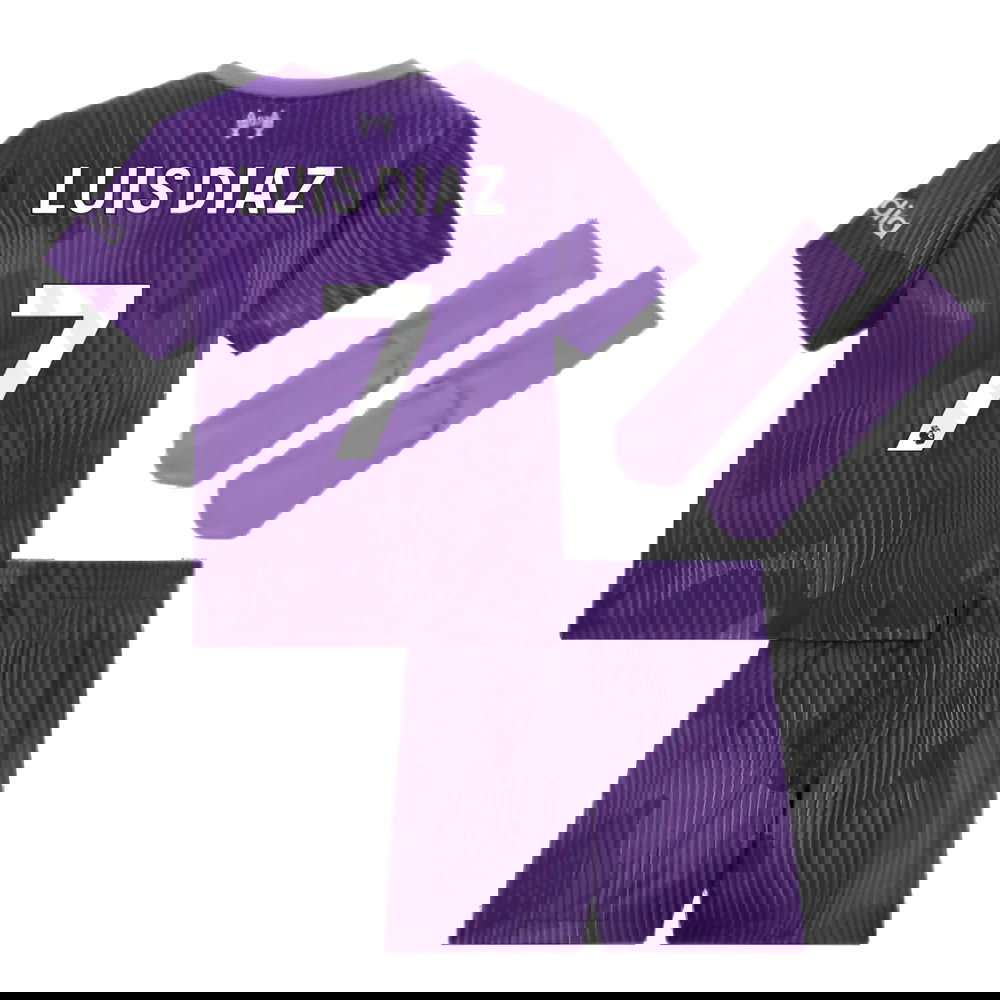 2023-2024 Liverpool Third Baby Kit (Luis Diaz 7)