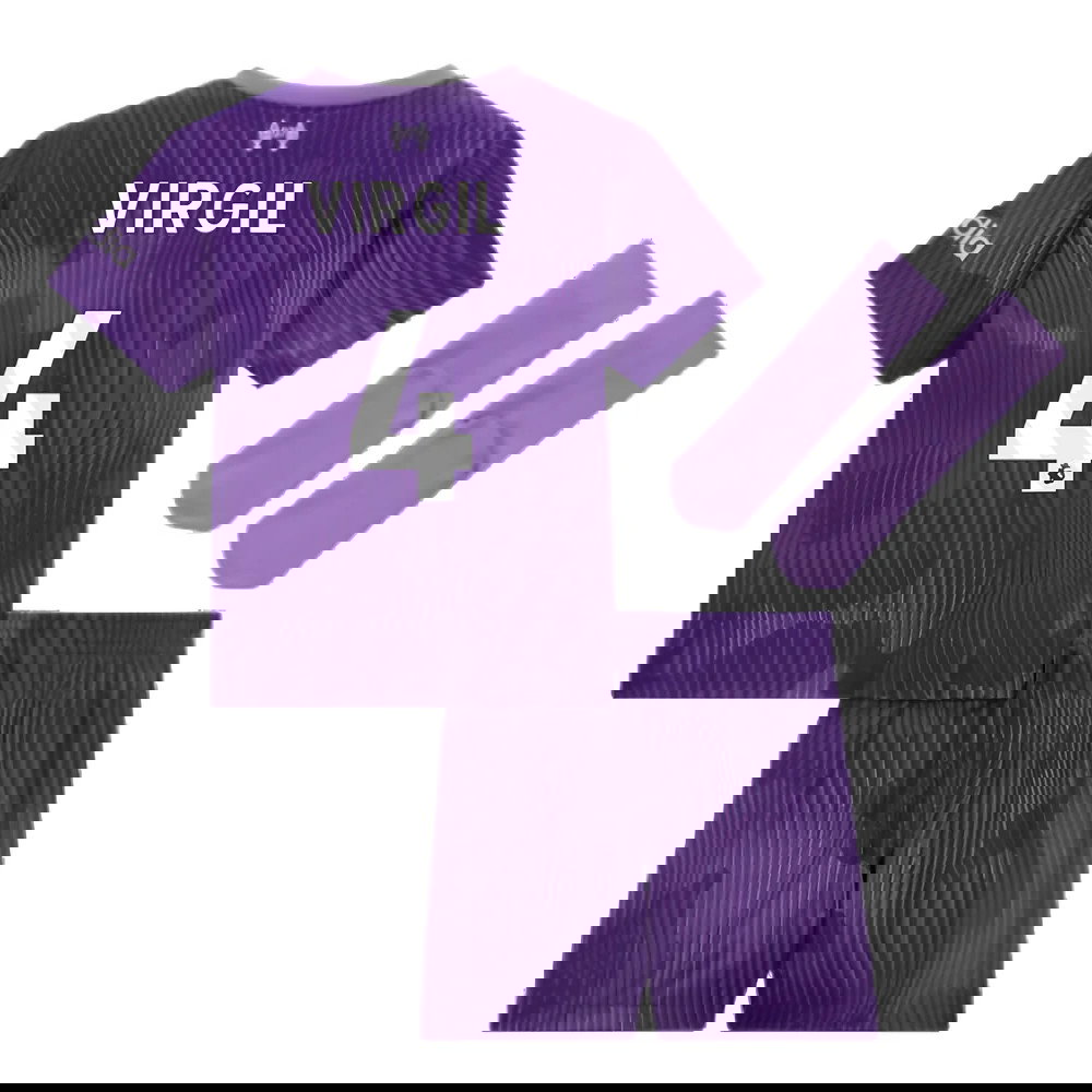 2023-2024 Liverpool Third Baby Kit (Virgil 4)