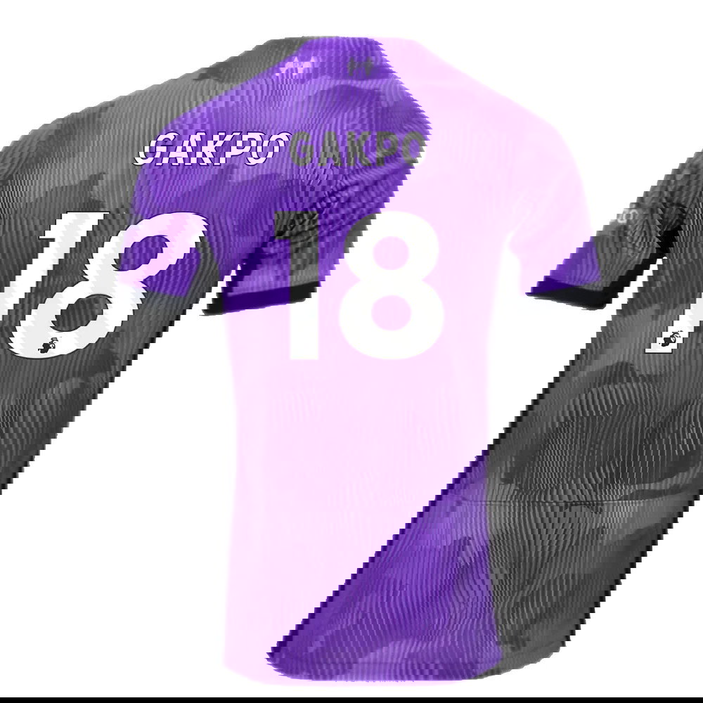 2023-2024 Liverpool Third Shirt (Kids) (Gakpo 18)