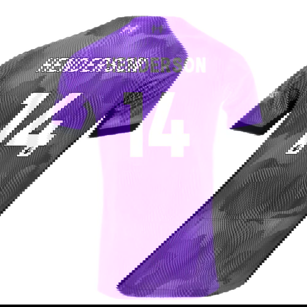 2023-2024 Liverpool Third Shirt (Kids) (Henderson 14)