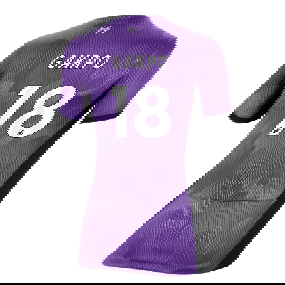 2023-2024 Liverpool Third Shirt (Womens) (Gakpo 18)