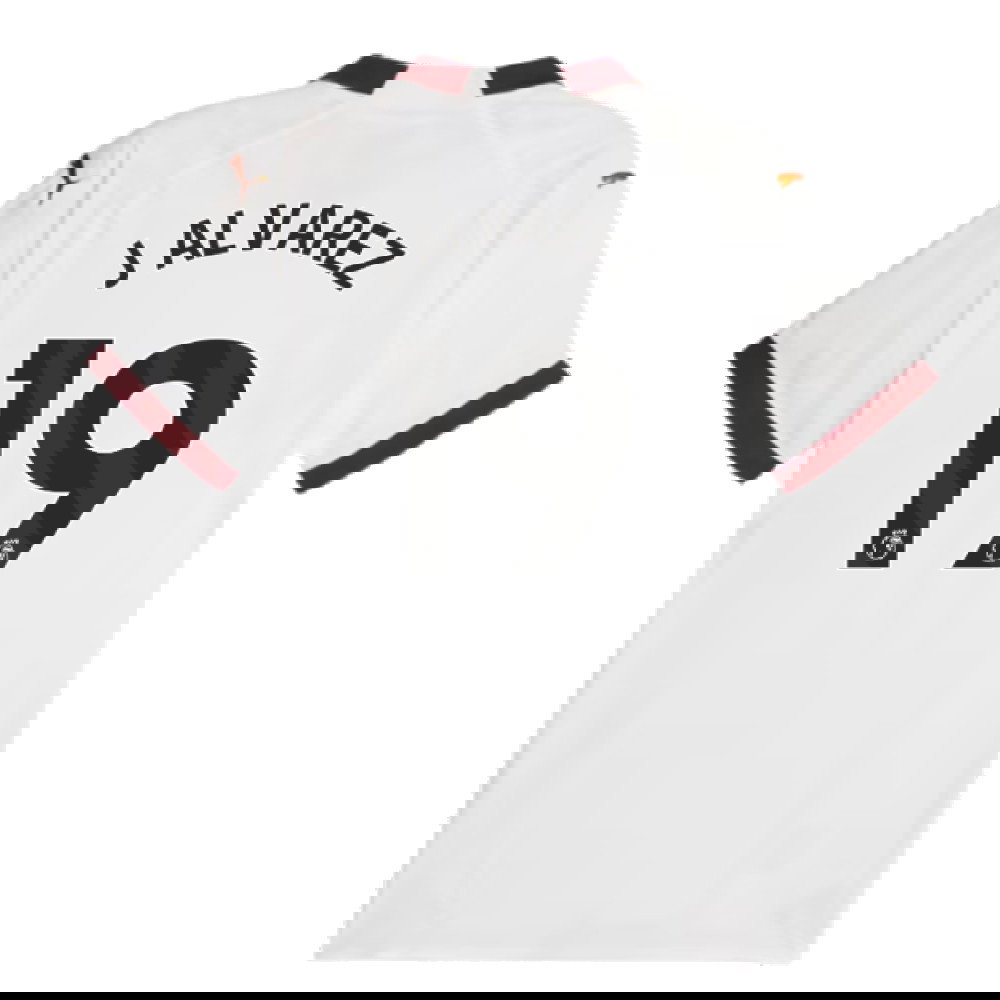 2023-2024 Man City Authentic Away Shirt (J ALVAREZ 19)