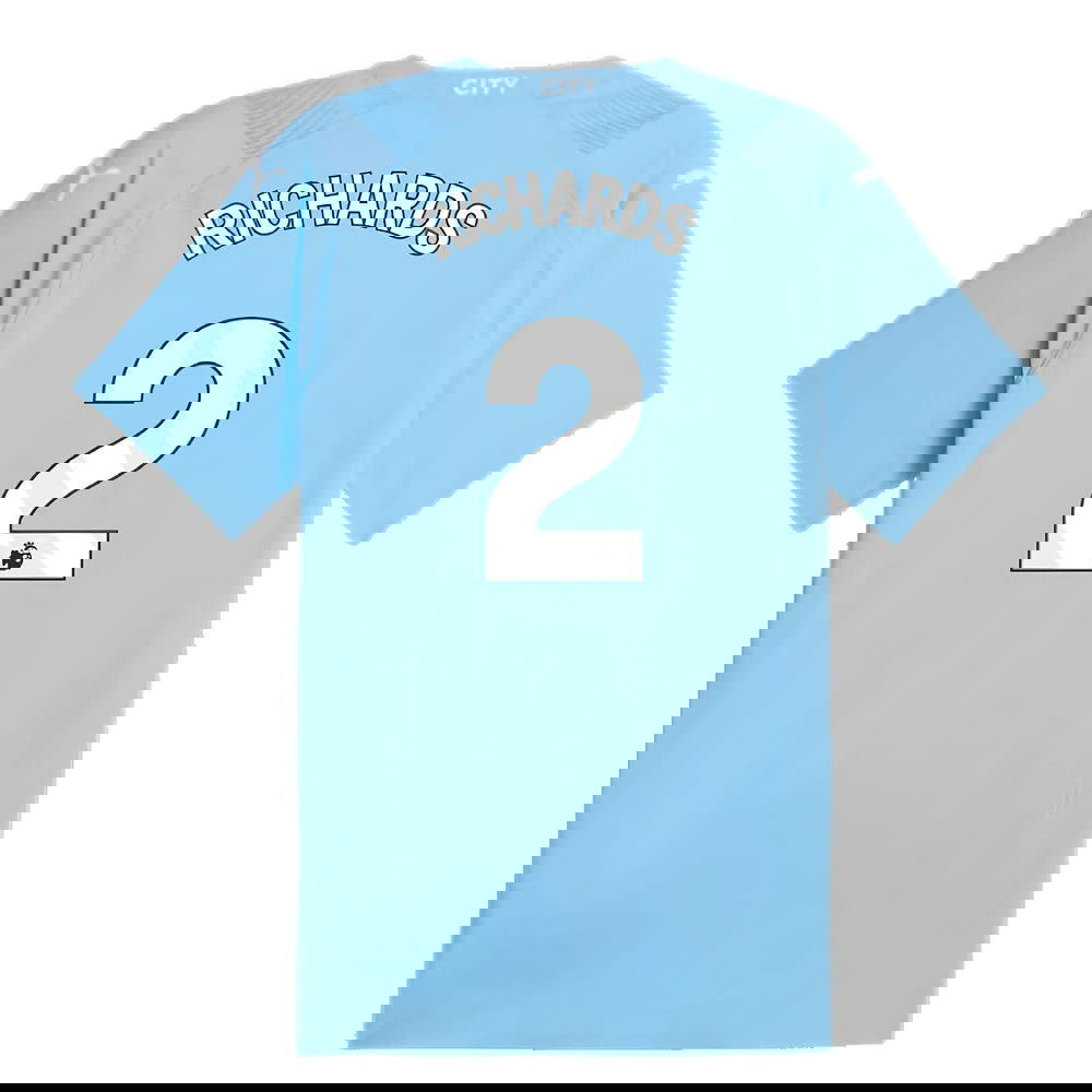 2023-2024 Man City Authentic Home Shirt (RICHARDS 2)