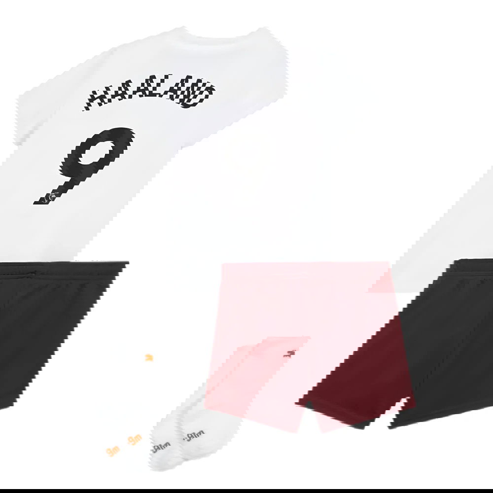 2023-2024 Man City Away Baby Kit (HAALAND 9)