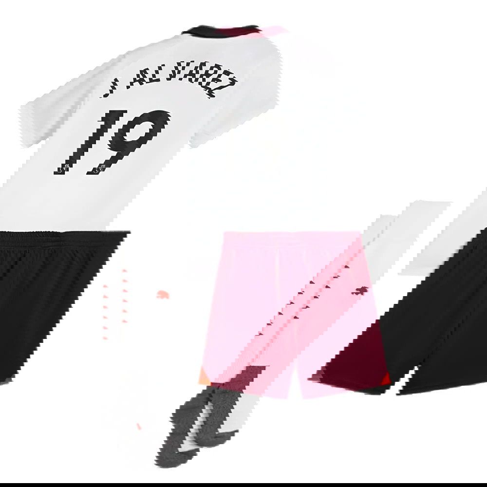 2023-2024 Man City Away Mini Kit (J ALVAREZ 19)