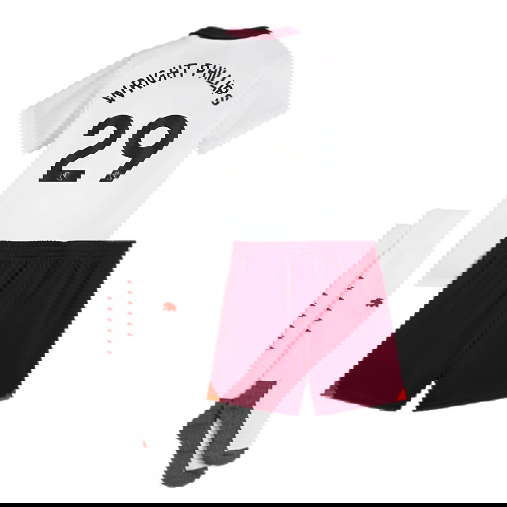 2023-2024 Man City Away Mini Kit (WRIGHT PHILLIPS 29)