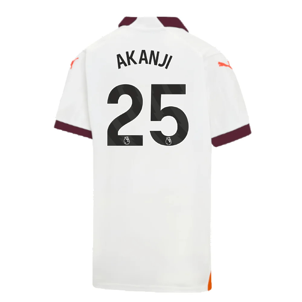 2023-2024 Man City Away Shirt (Kids) (AKANJI 25)