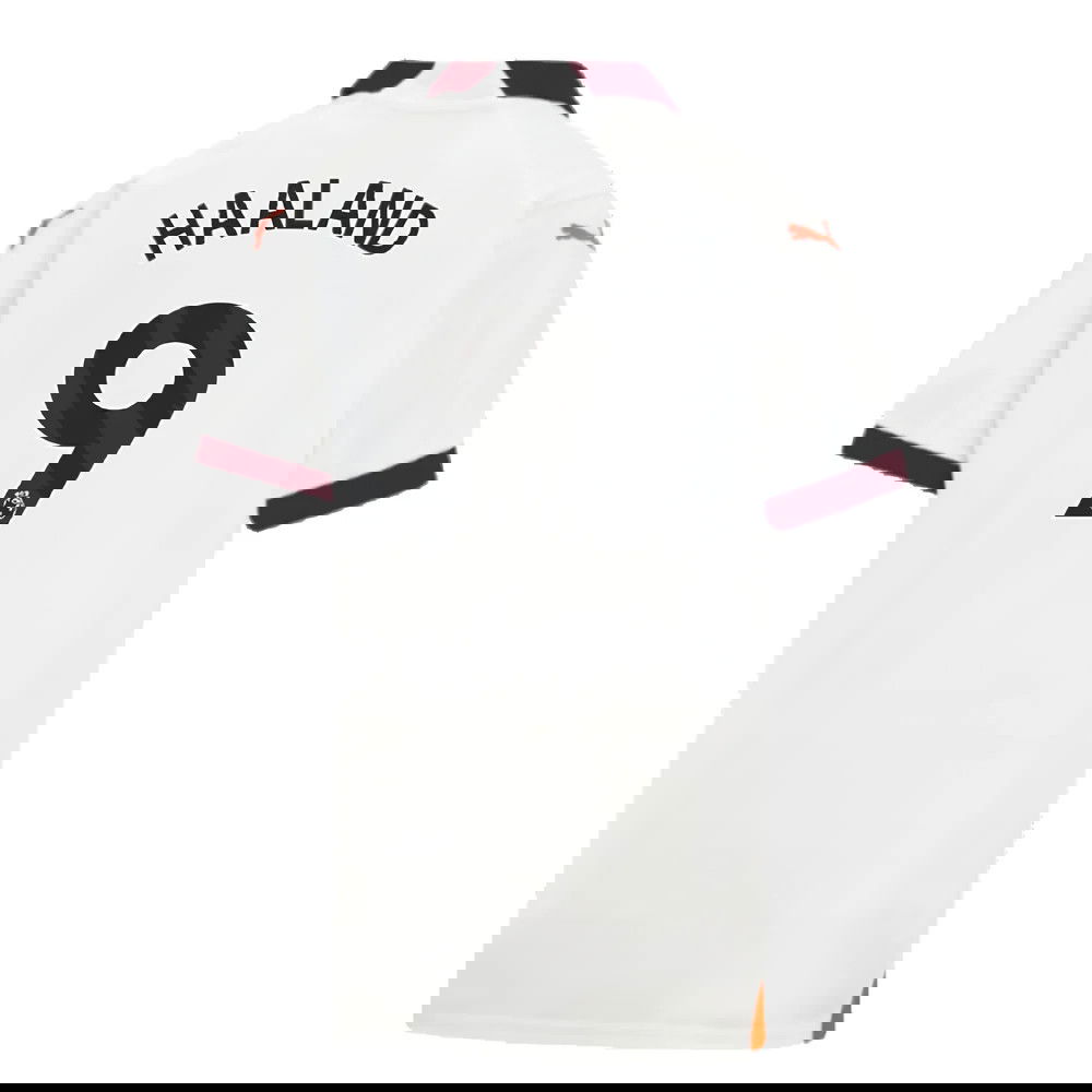 2023-2024 Man City Away Shirt (Kids) (HAALAND 9)