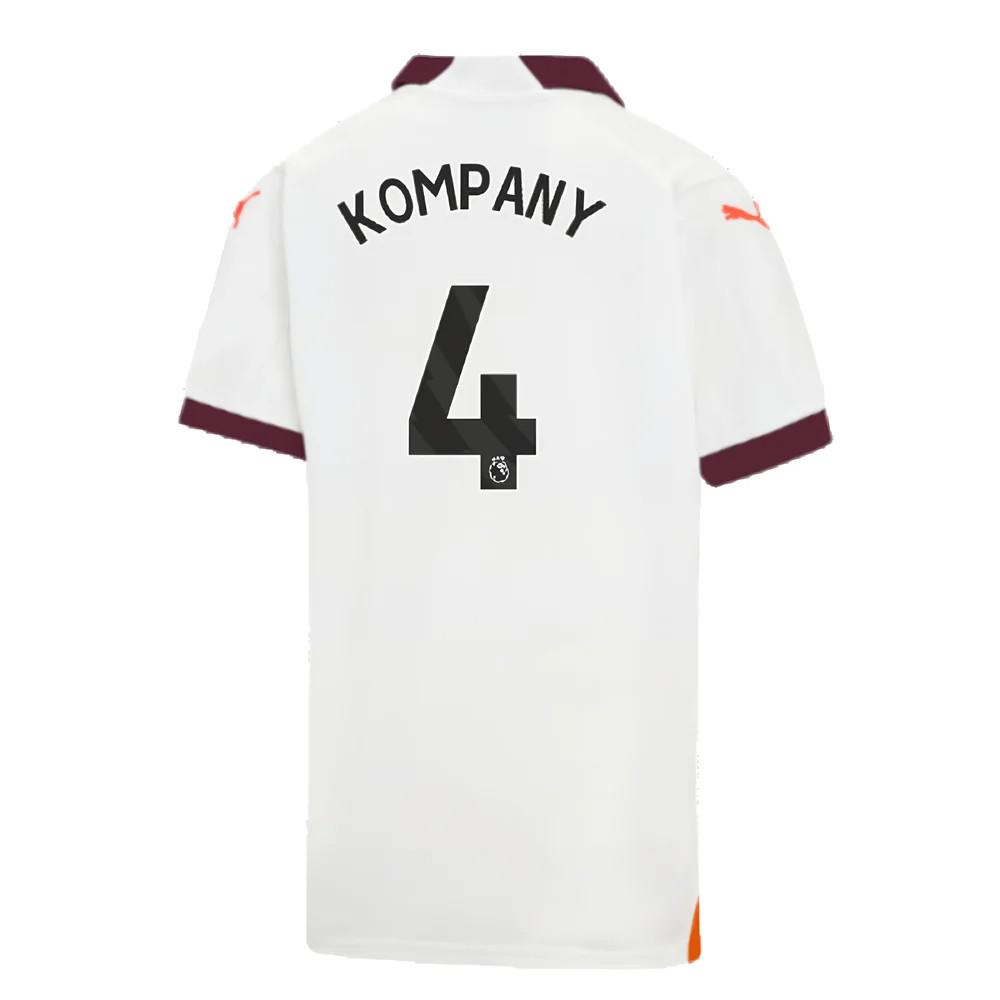 2023-2024 Man City Away Shirt (Kids) (KOMPANY 4)
