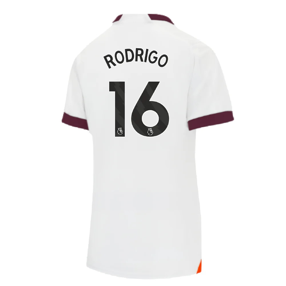 2023-2024 Man City Away Shirt (Ladies) (RODRIGO 16)