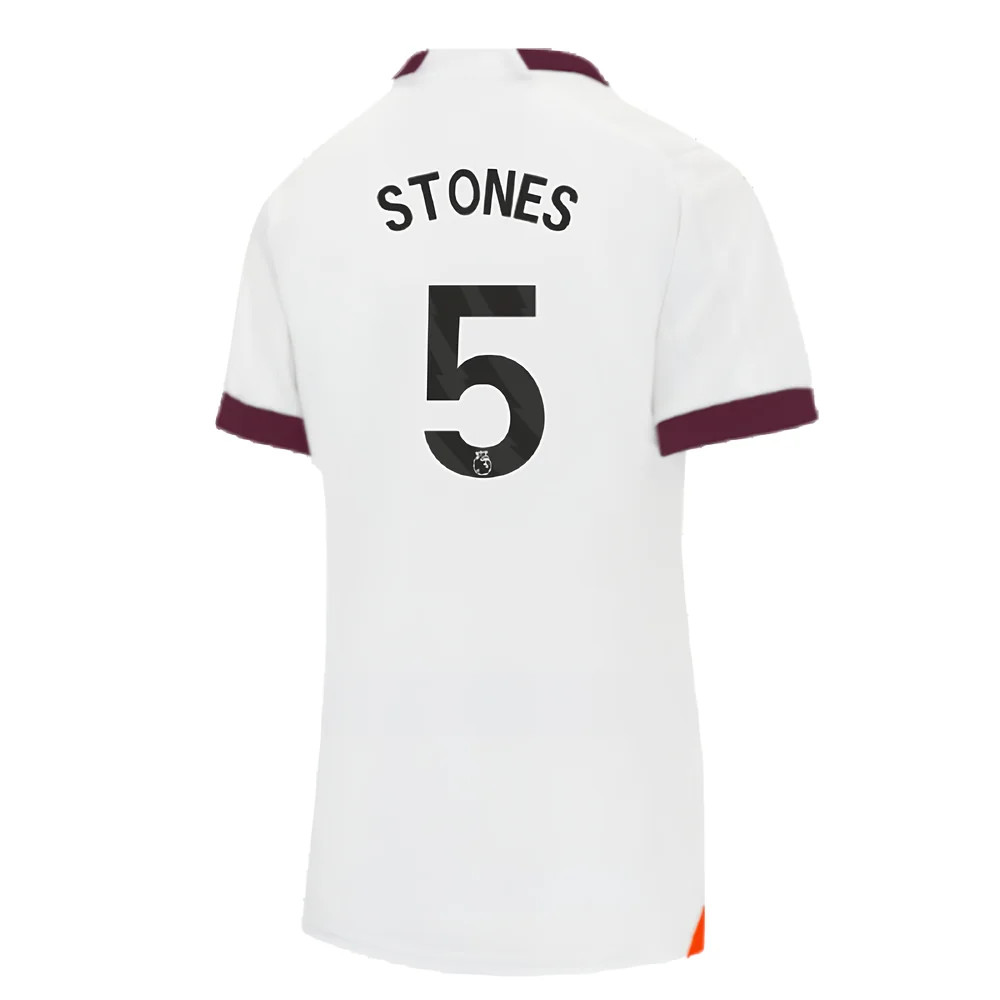 2023-2024 Man City Away Shirt (Ladies) (STONES 5)