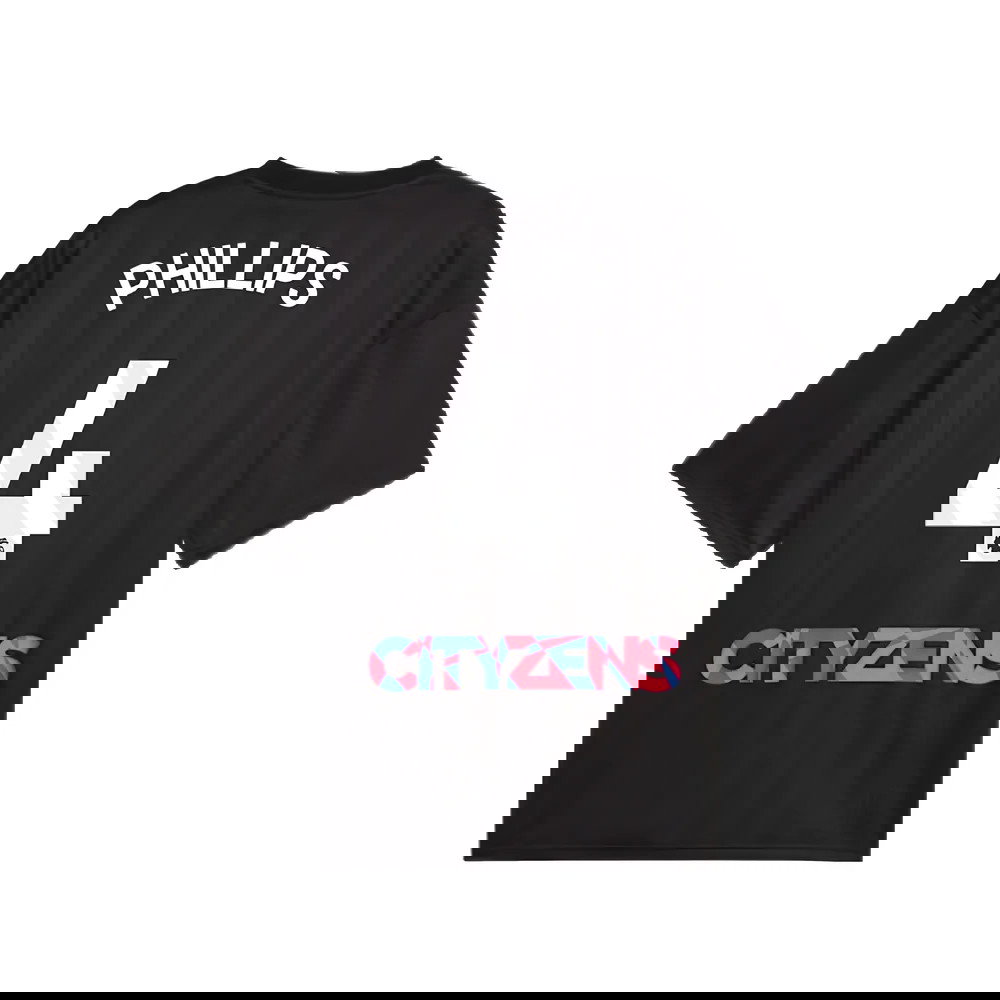 2023-2024 Man City FtblNrgy Jersey (Black) (PHILLIPS 4)