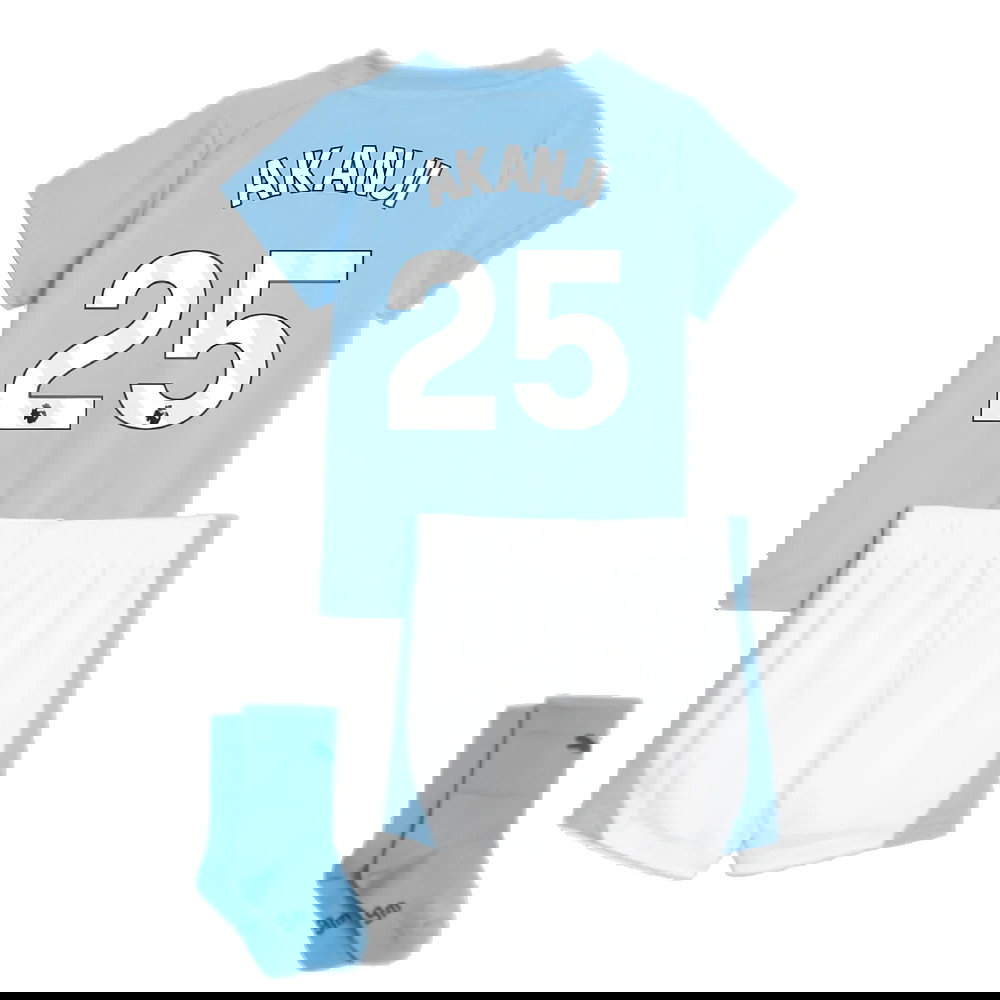 2023-2024 Man City Home Baby Kit (AKANJI 25)