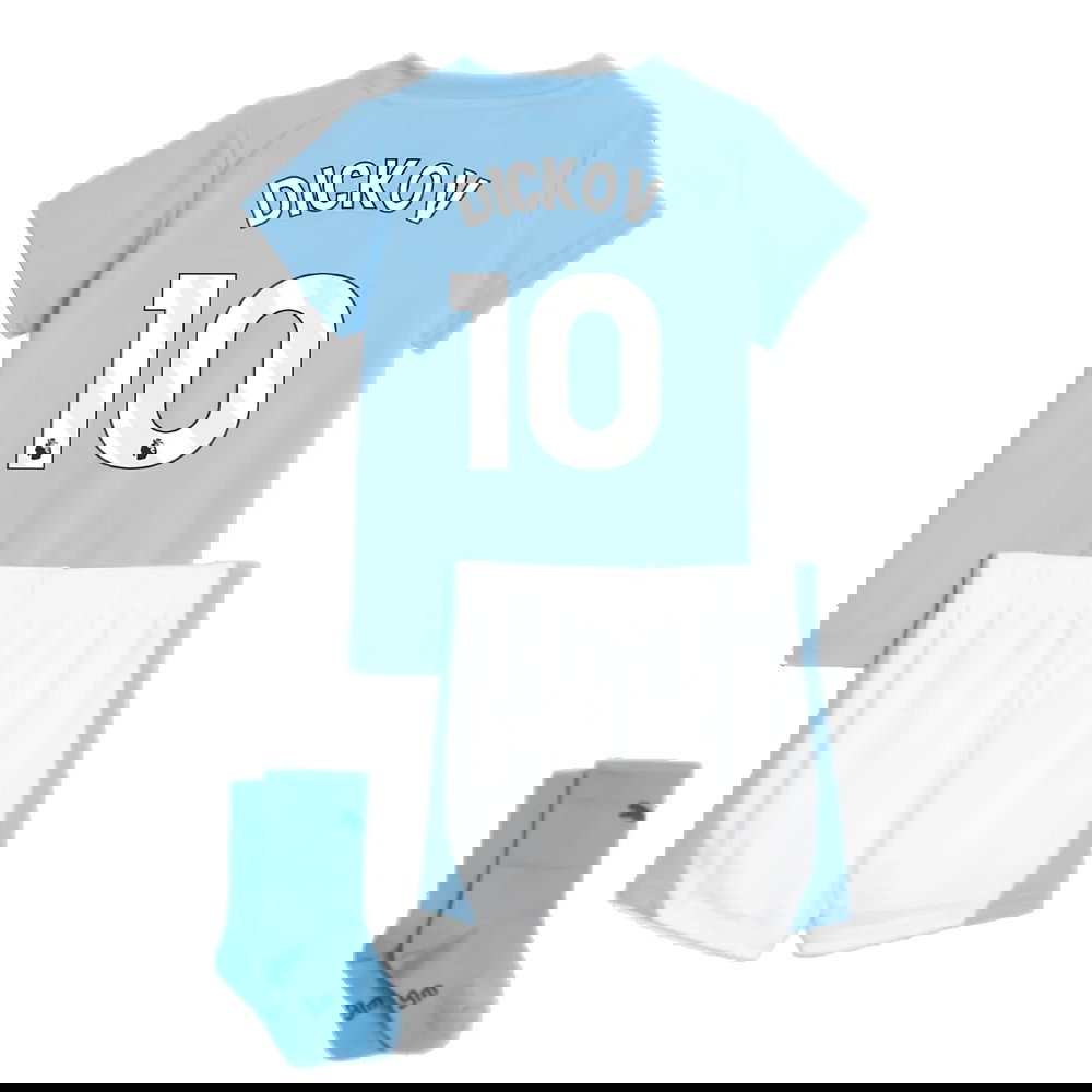 2023-2024 Man City Home Baby Kit (DICKOV 10)