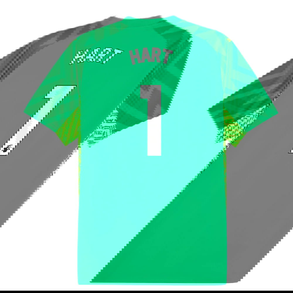 2023-2024 Man City Home Goalkeeper Shirt (Green) (Hart 1)