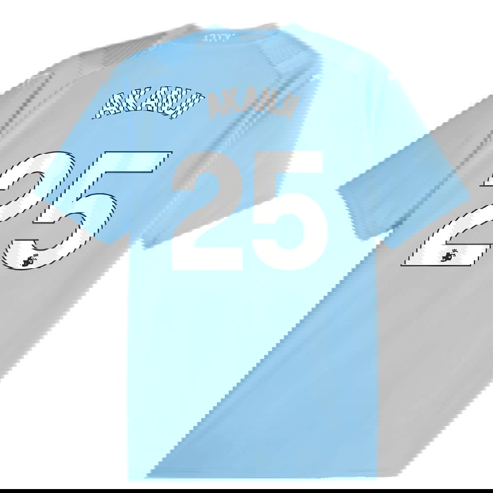 2023-2024 Man City Home Shirt (AKANJI 25)