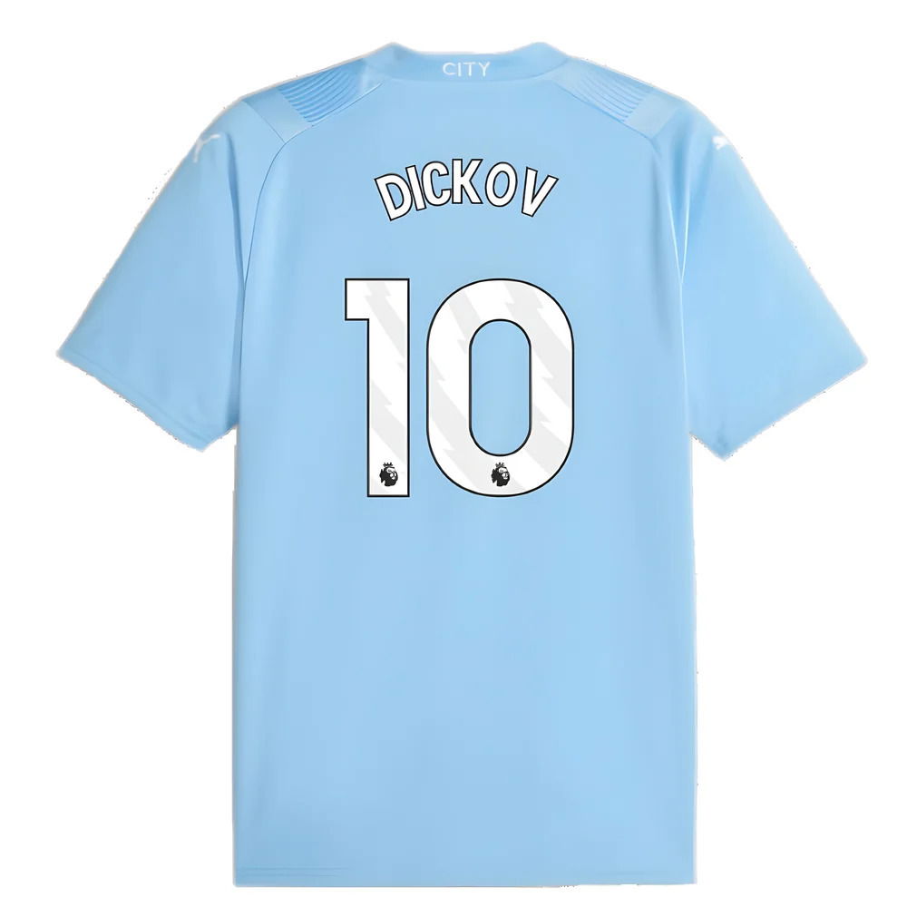 2023-2024 Man City Home Shirt (DICKOV 10)