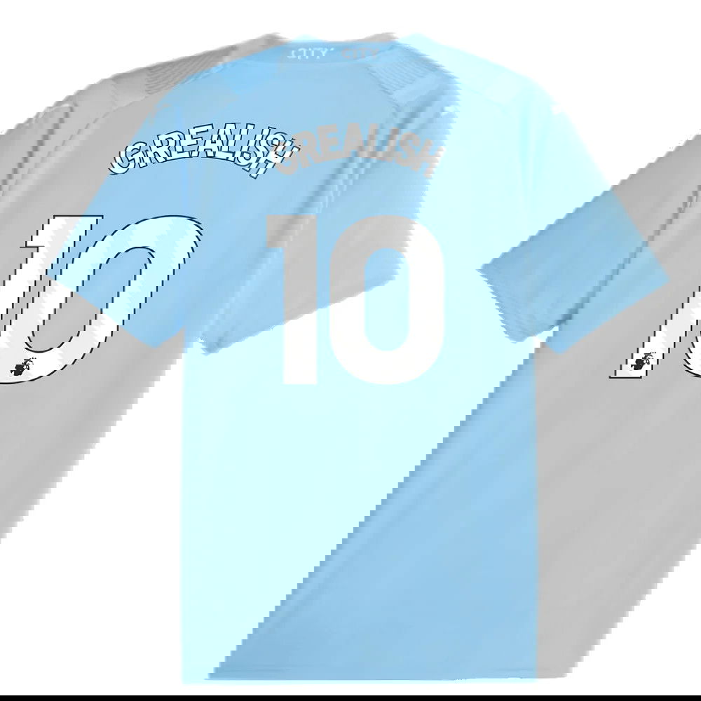2023-2024 Man City Home Shirt (GREALISH 10)
