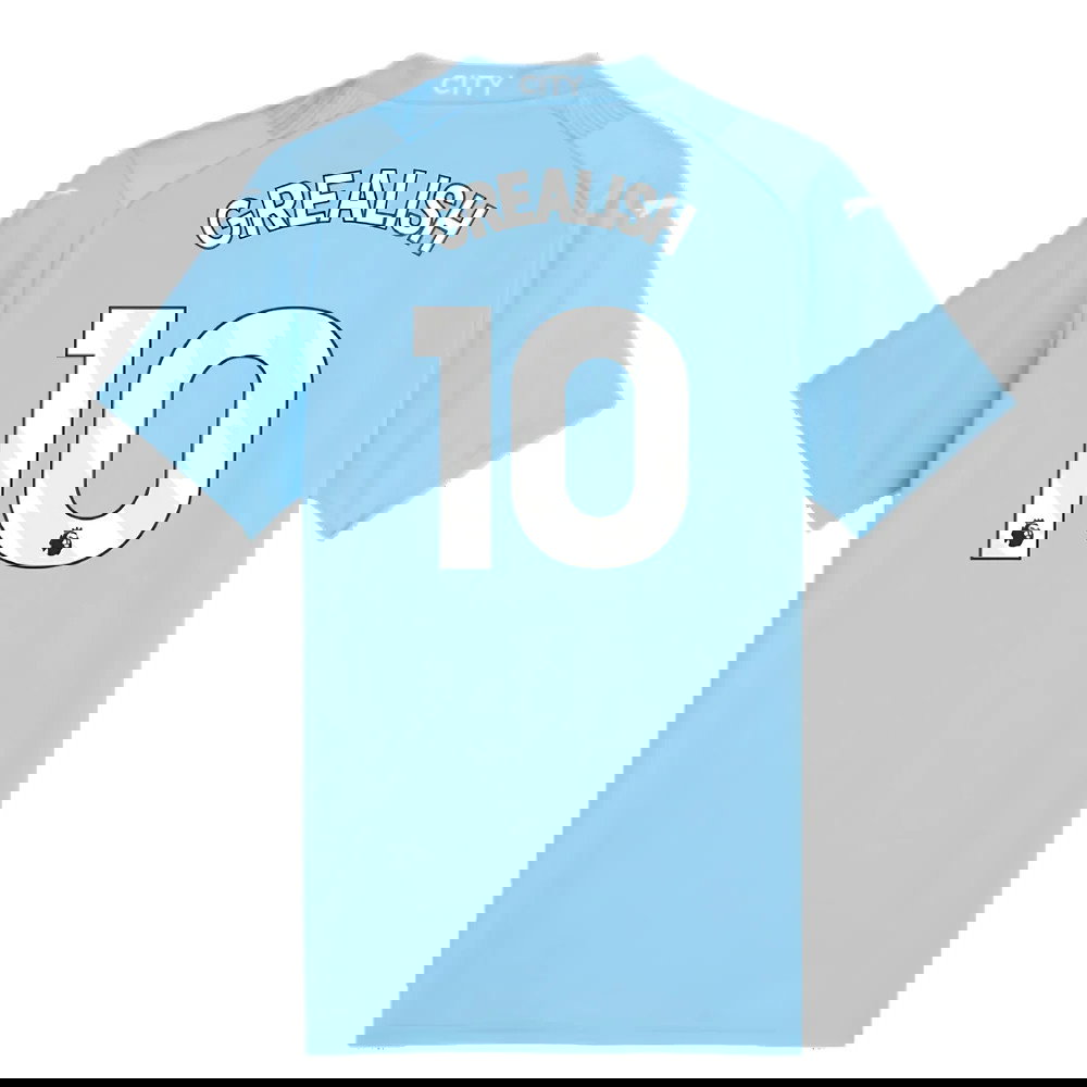 2023-2024 Man City Home Shirt (Ladies) (GREALISH 10)