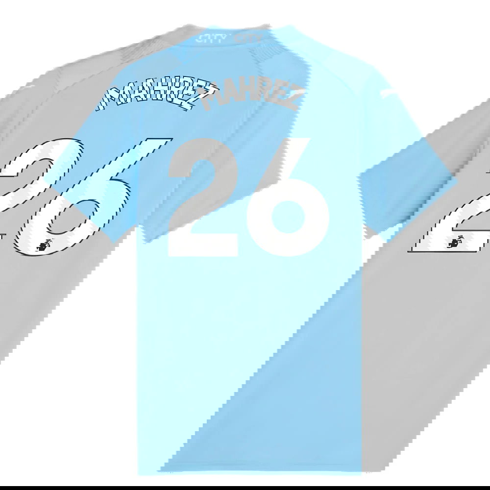 2023-2024 Man City Home Shirt (Ladies) (MAHREZ 26)