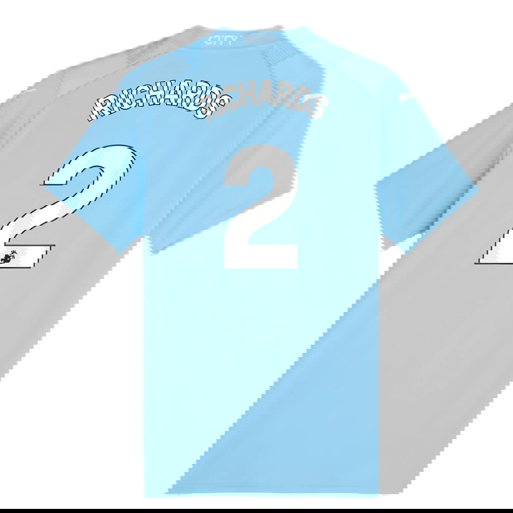 2023-2024 Man City Home Shirt (Ladies) (RICHARDS 2)