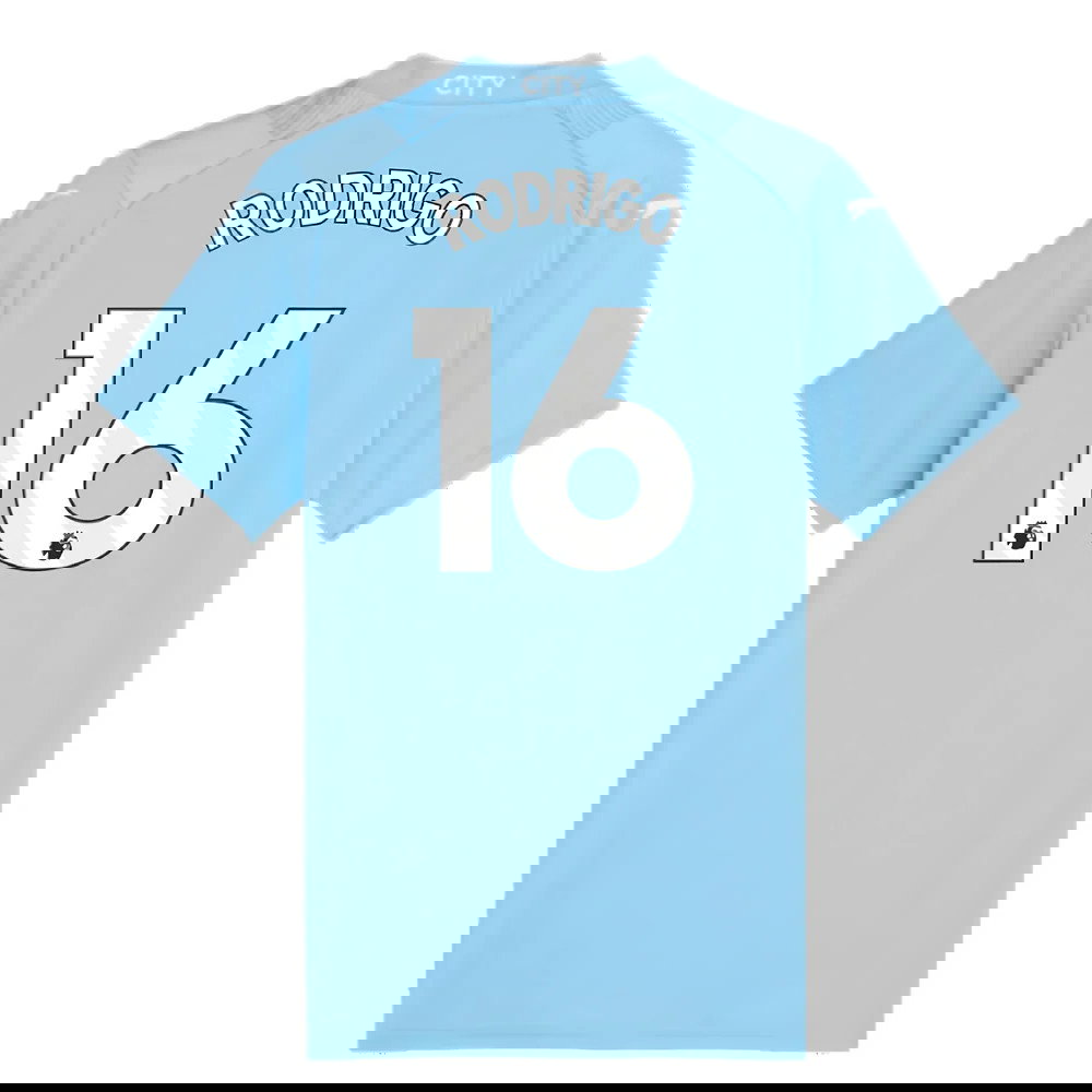 2023-2024 Man City Home Shirt (Ladies) (RODRIGO 16)