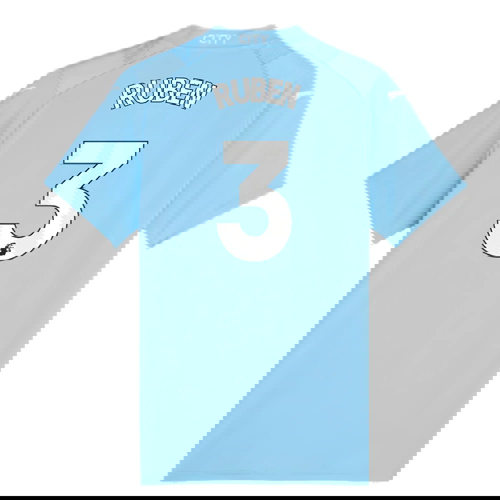 2023-2024 Man City Home Shirt (Ladies) (RUBEN 3)