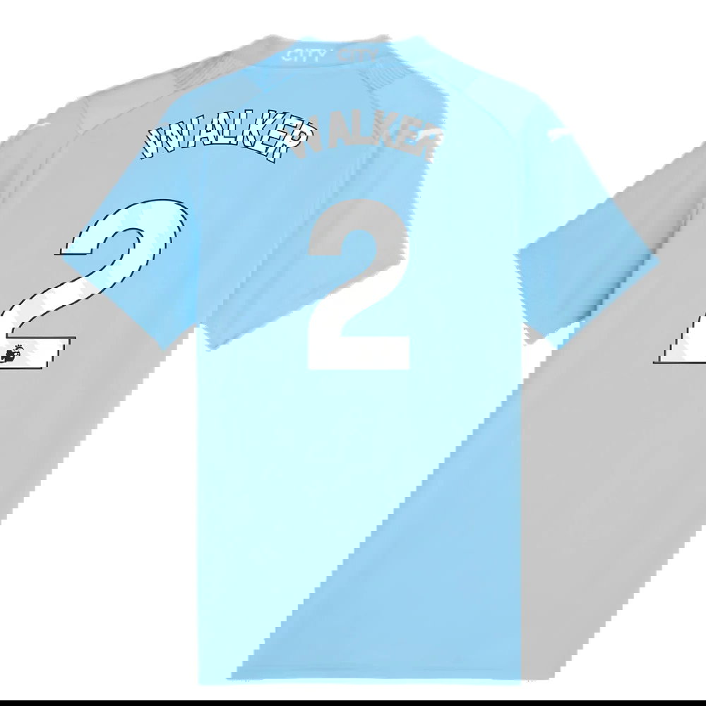 2023-2024 Man City Home Shirt (Ladies) (WALKER 2)