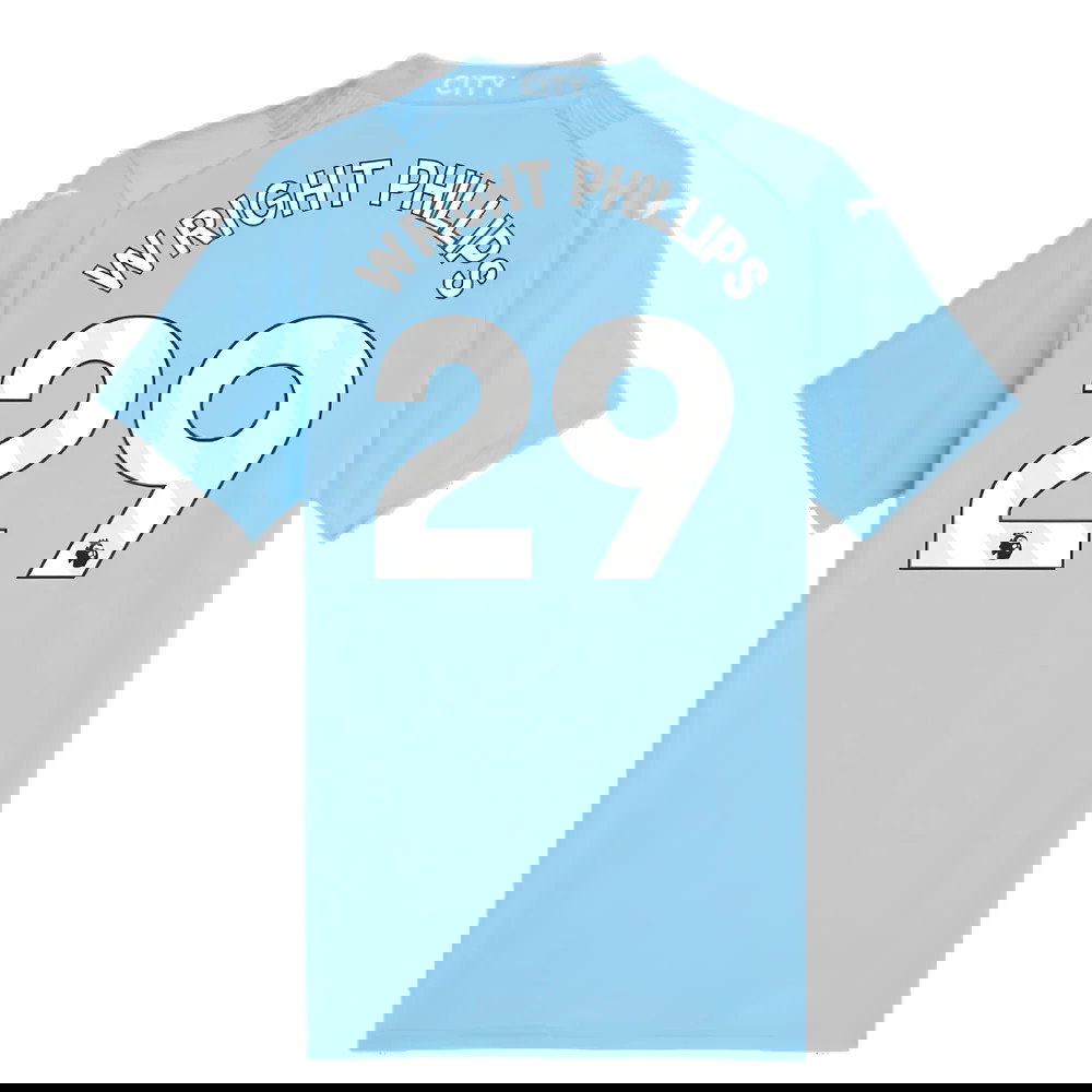 2023-2024 Man City Home Shirt (Ladies) (WRIGHT PHILLIPS 29)