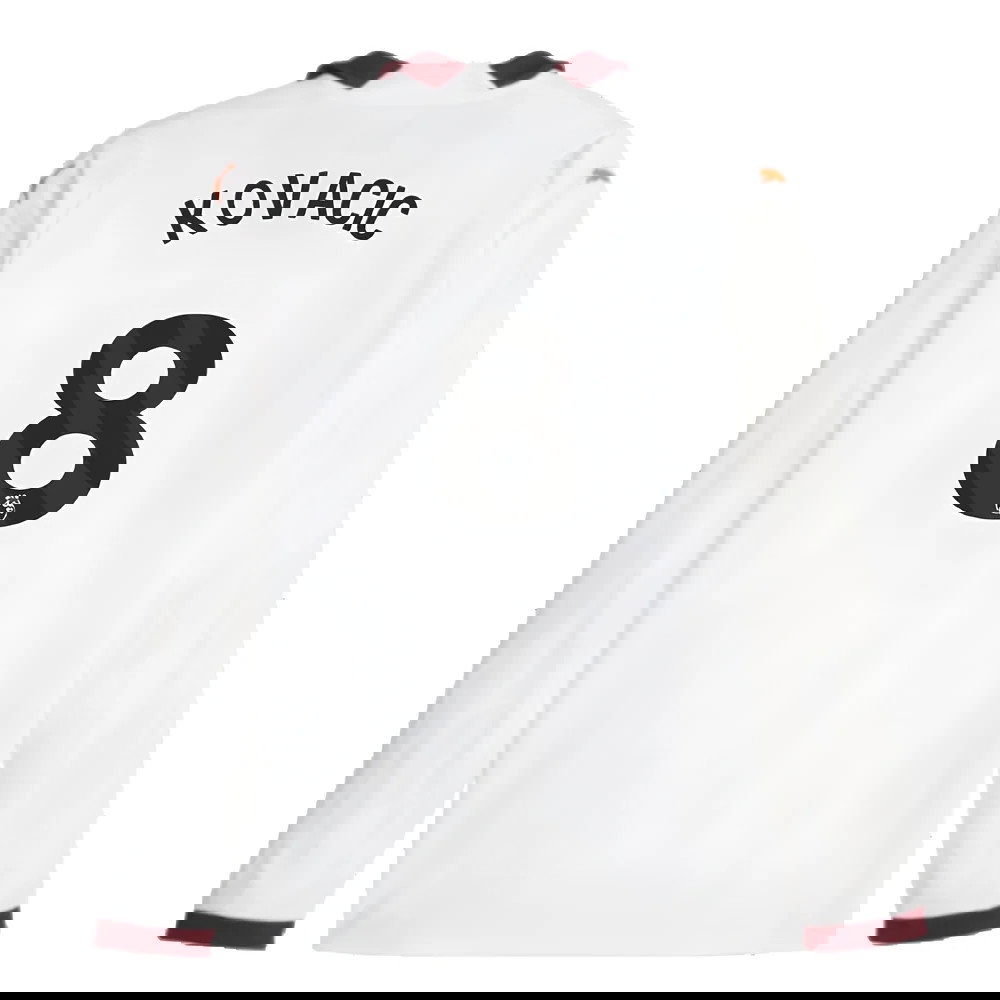 2023-2024 Man City Long Sleeve Away Shirt (Kovacic 8)