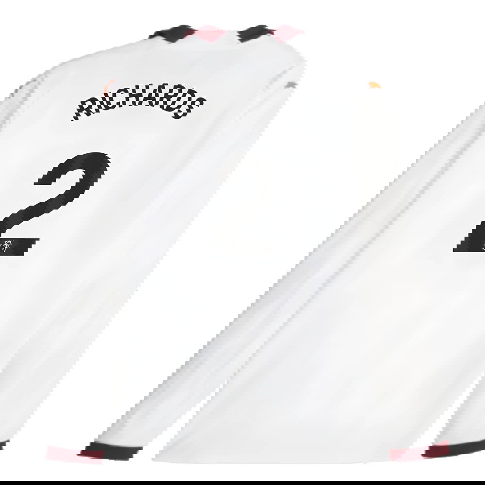 2023-2024 Man City Long Sleeve Away Shirt (RICHARDS 2)