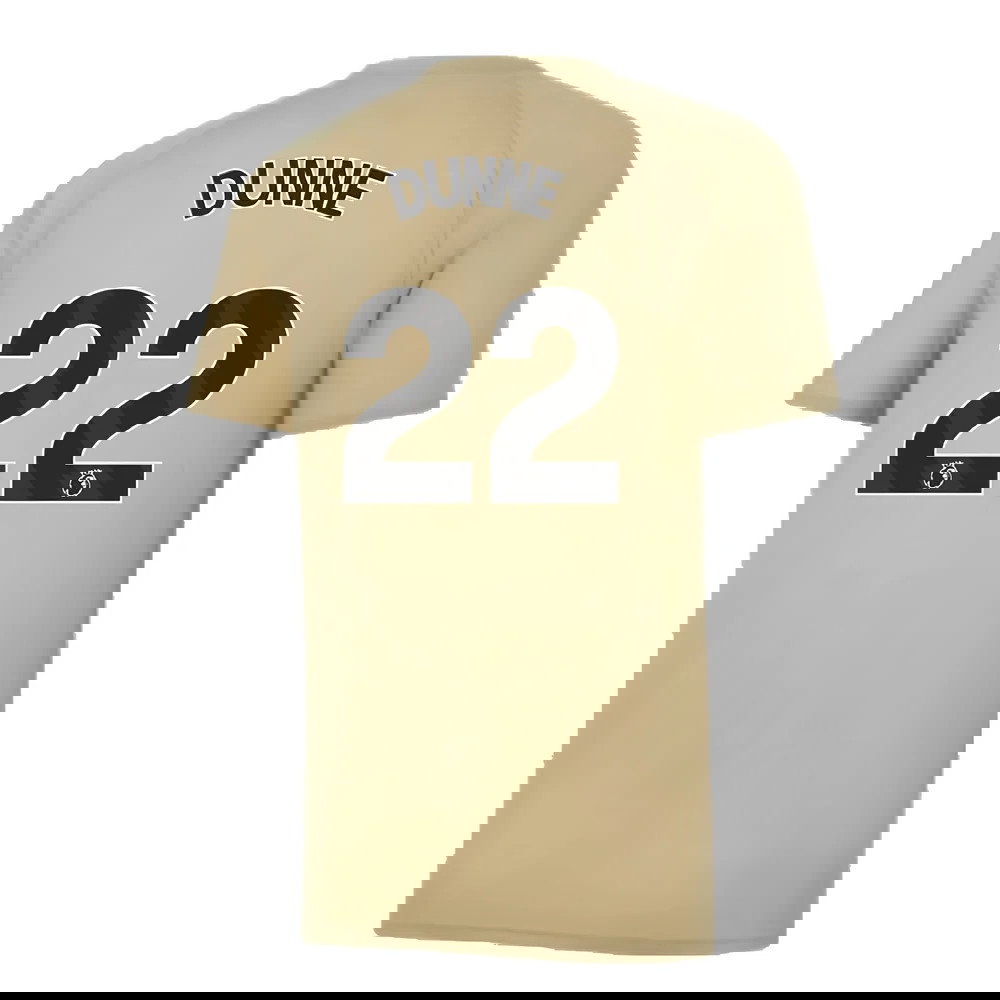 2023-2024 Man City Prematch SS Jersey (Granola) (DUNNE 22)