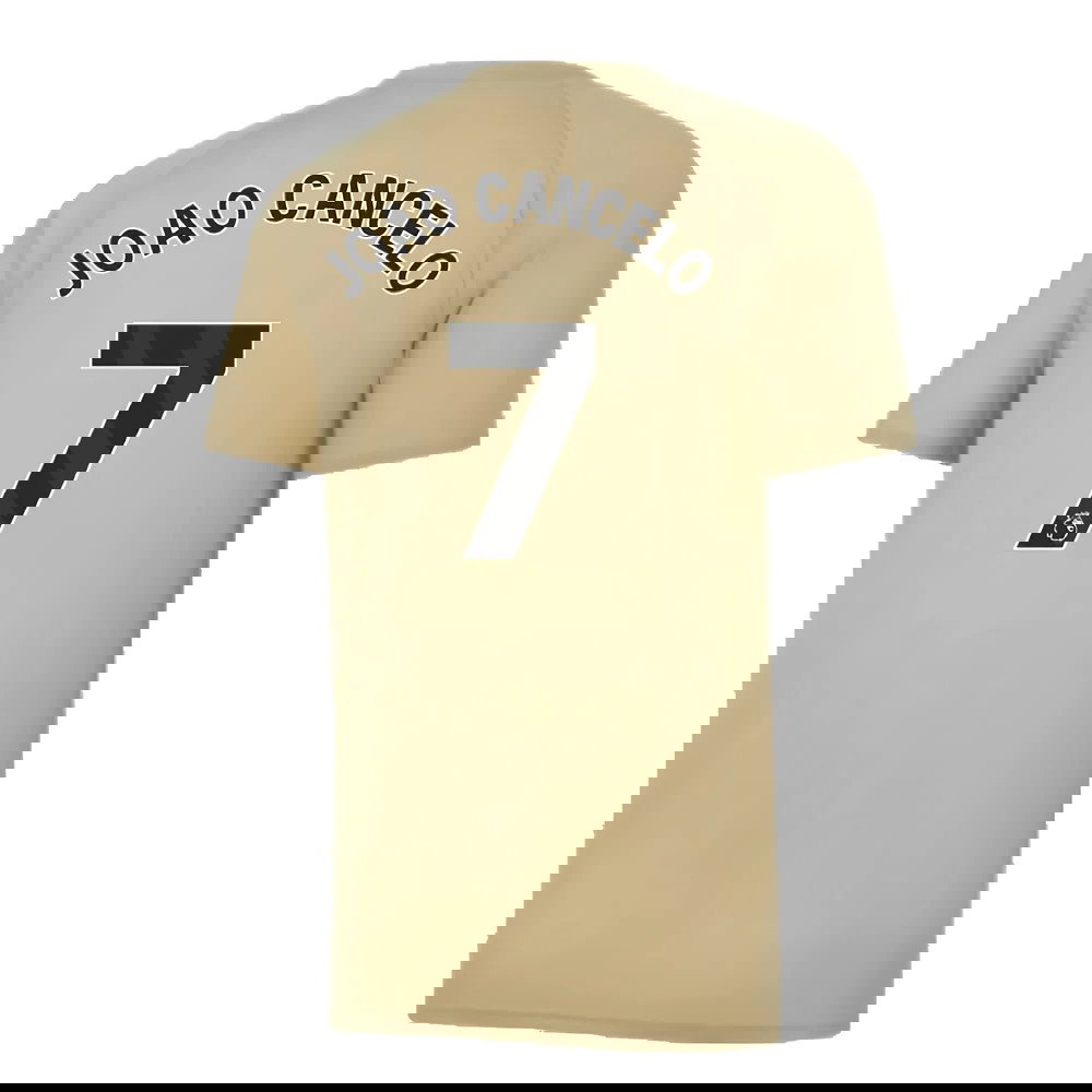 2023-2024 Man City Prematch SS Jersey (Granola) (JOAO CANCELO 7)