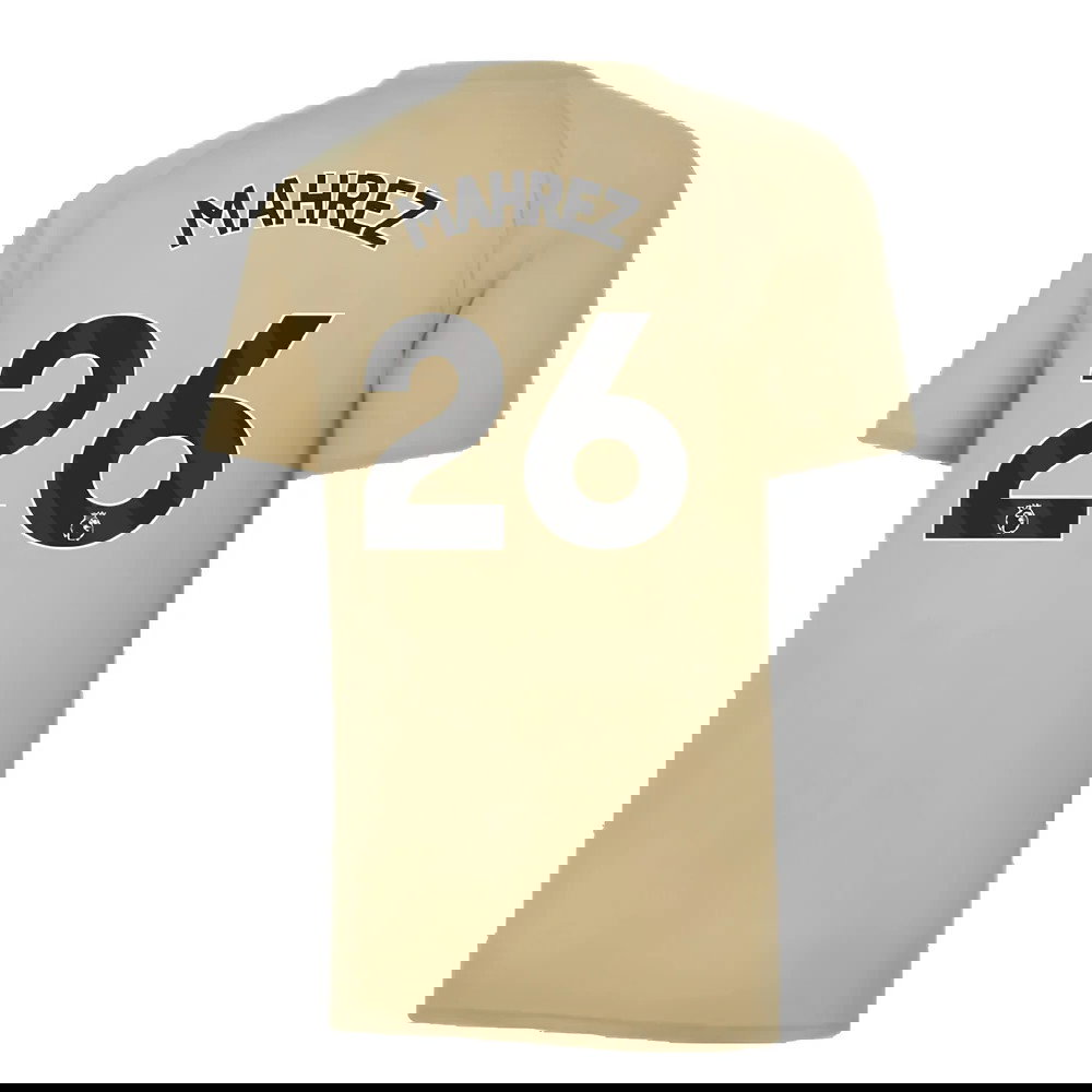 2023-2024 Man City Prematch SS Jersey (Granola) (MAHREZ 26)