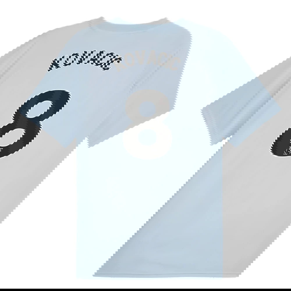 2023-2024 Man City Prematch SS Jersey (Silver Sky) (Kovacic 8)