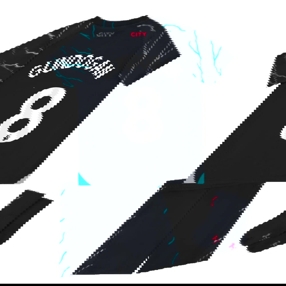 2023-2024 Man City Third Baby Kit (GUNDOGAN 8)