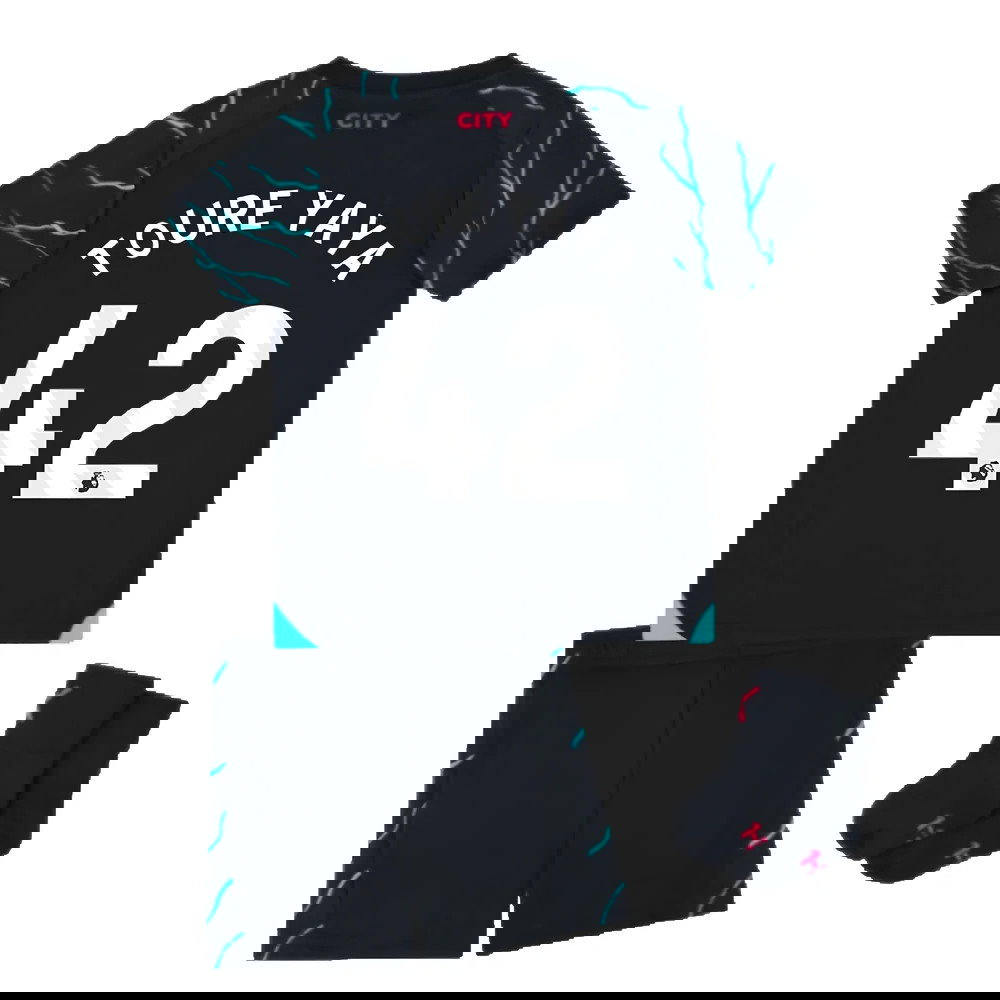 2023-2024 Man City Third Baby Kit (TOURE YAYA 42)
