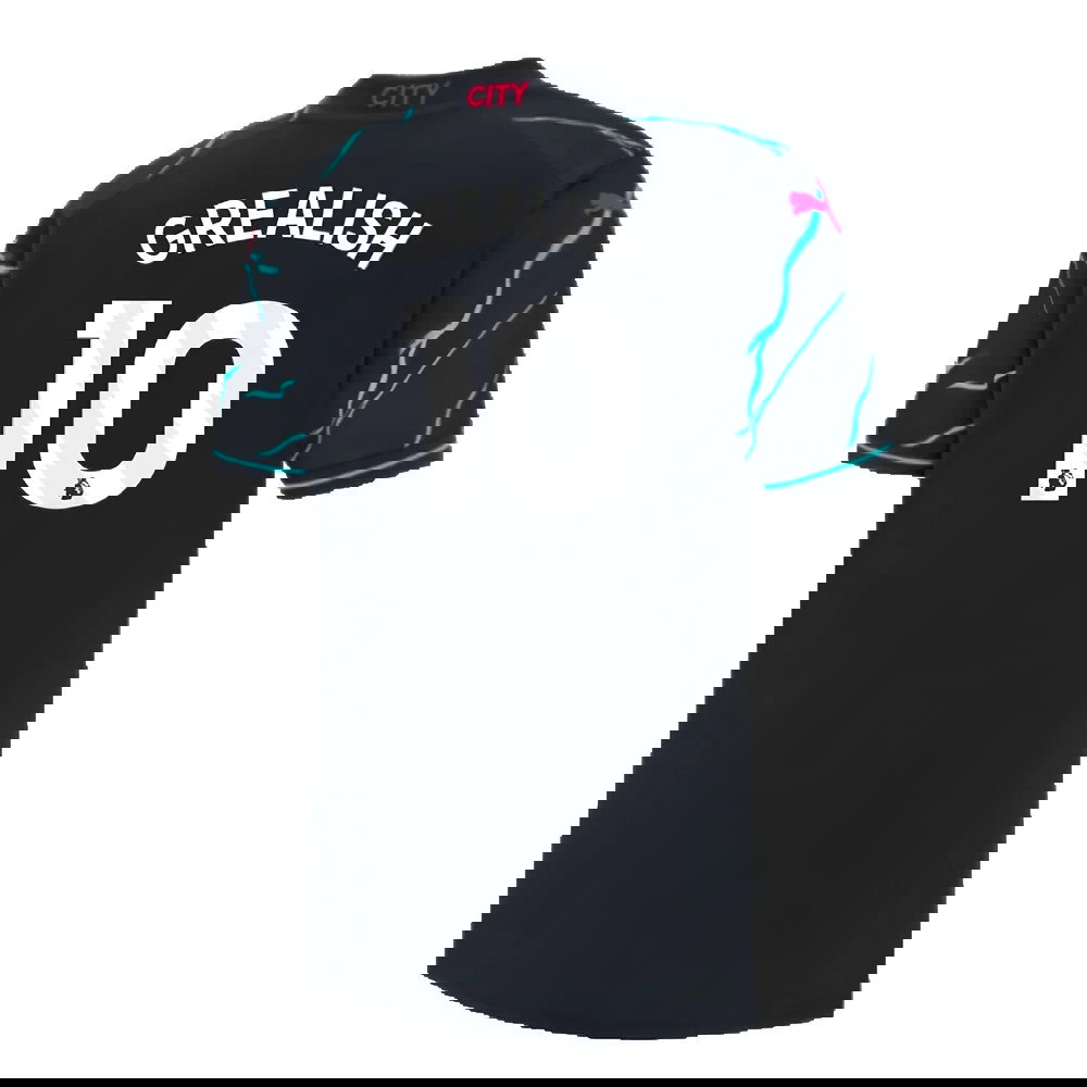 2023-2024 Man City Third Mini Kit (GREALISH 10)